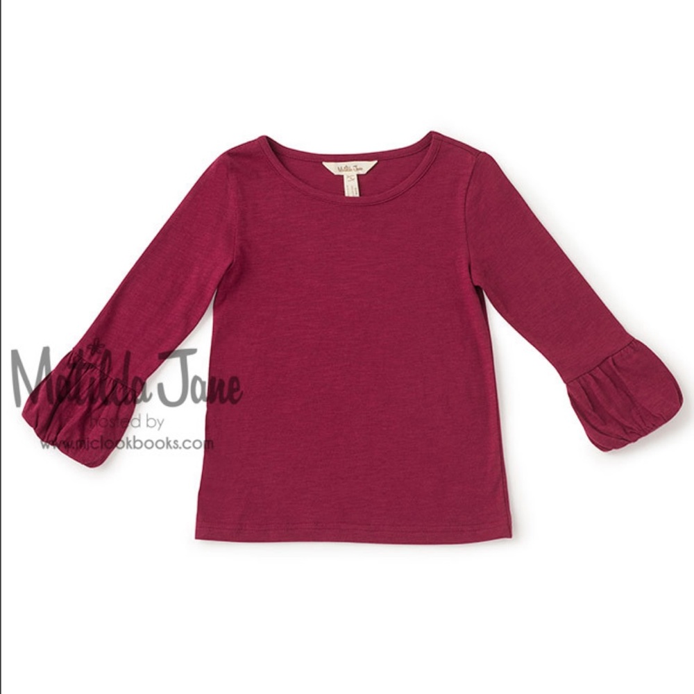 Matilda Jane Honor Roll Puffer Top Size 4